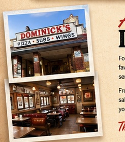 Dominick's shop photo collage